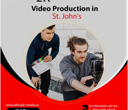 Video Production in St. John’s